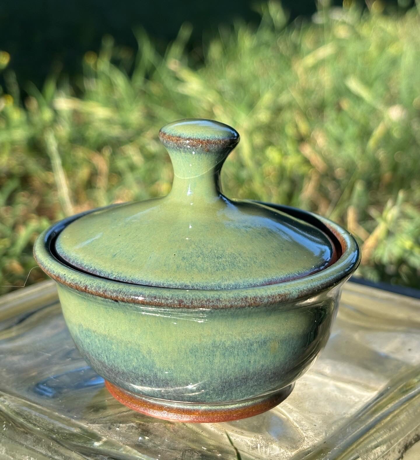 Lidded Salt Jar