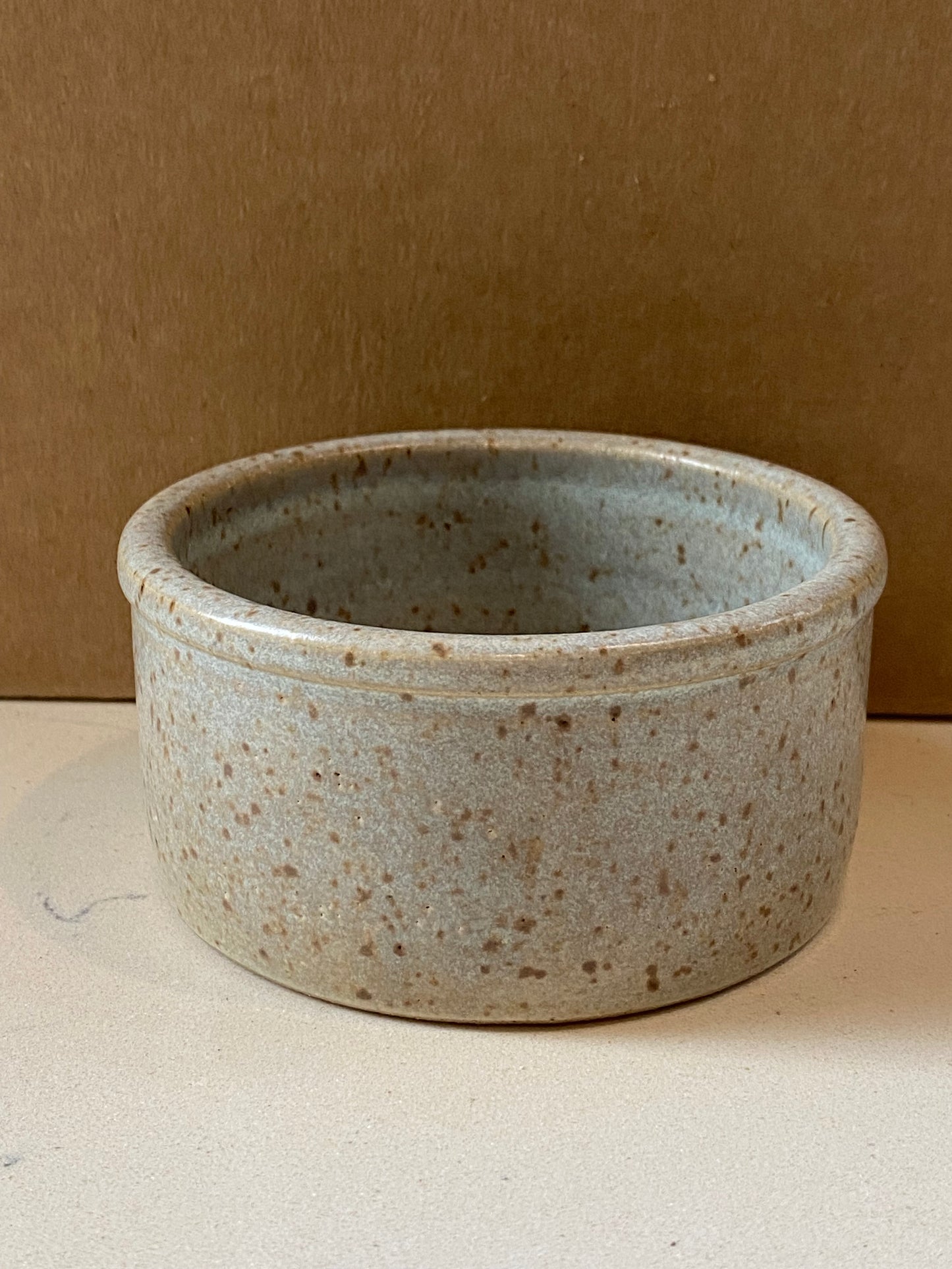 White ramekin