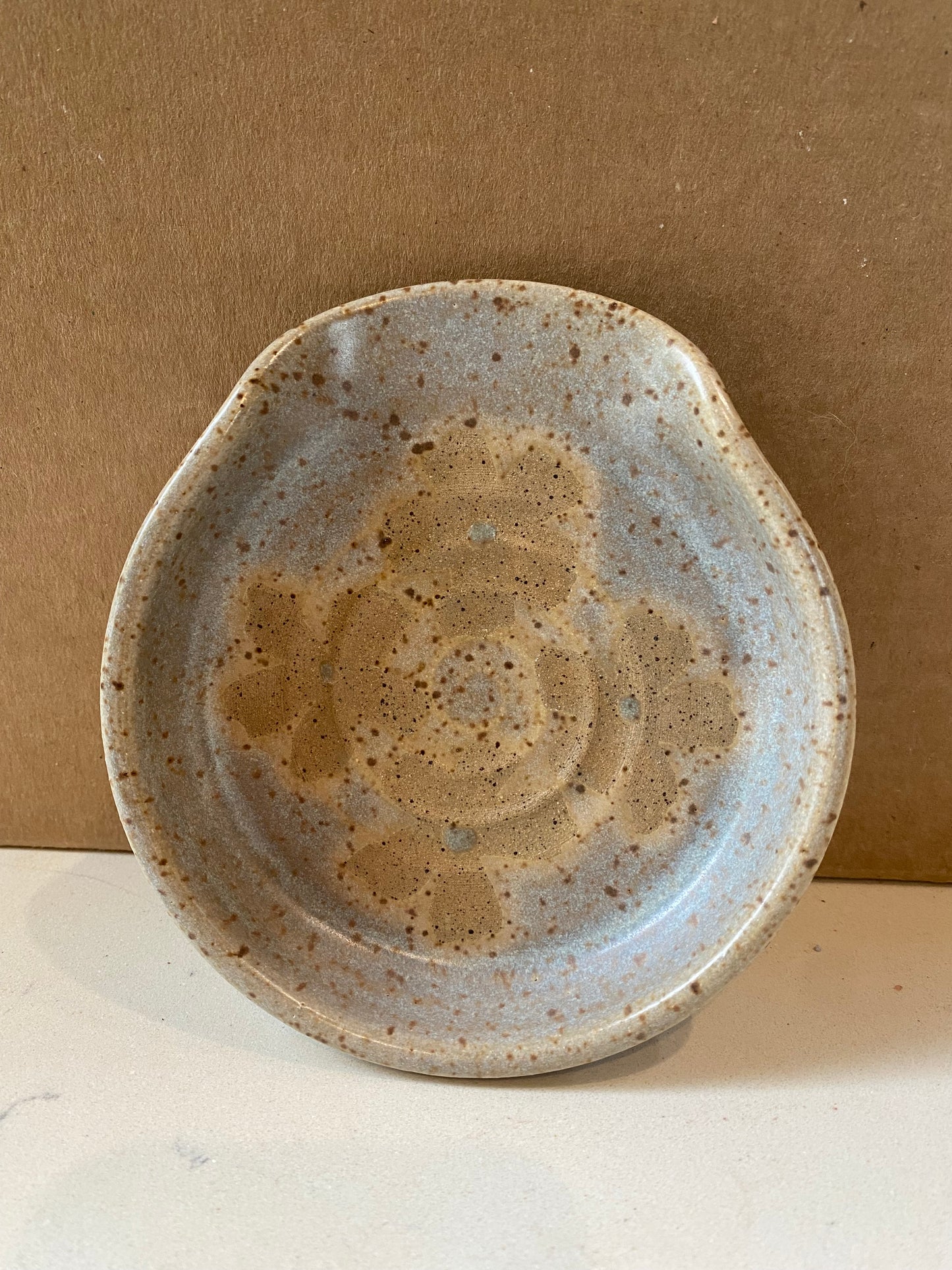 Flower spoon rest