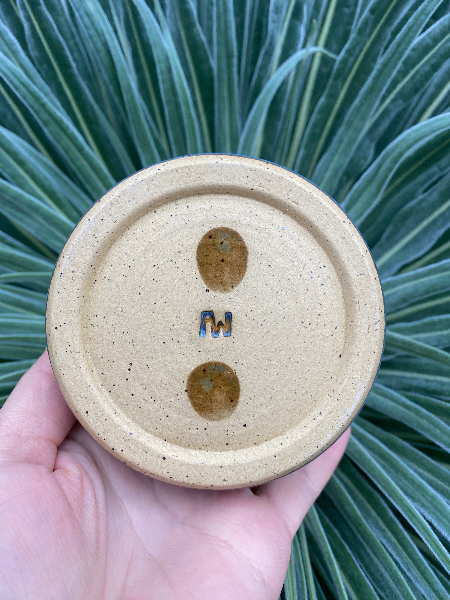 Lidded Salt Jar w/ spoon