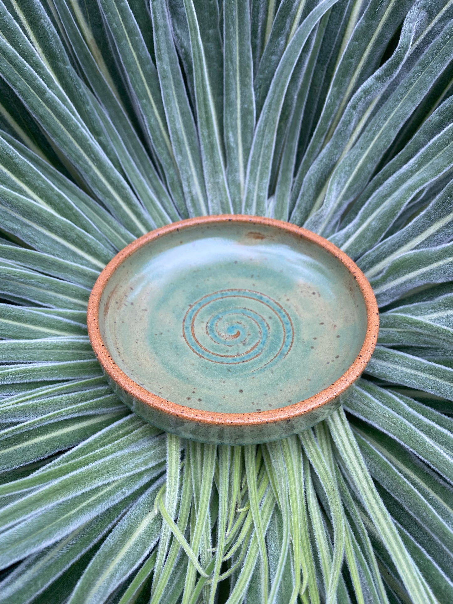 Green Trinket Dish