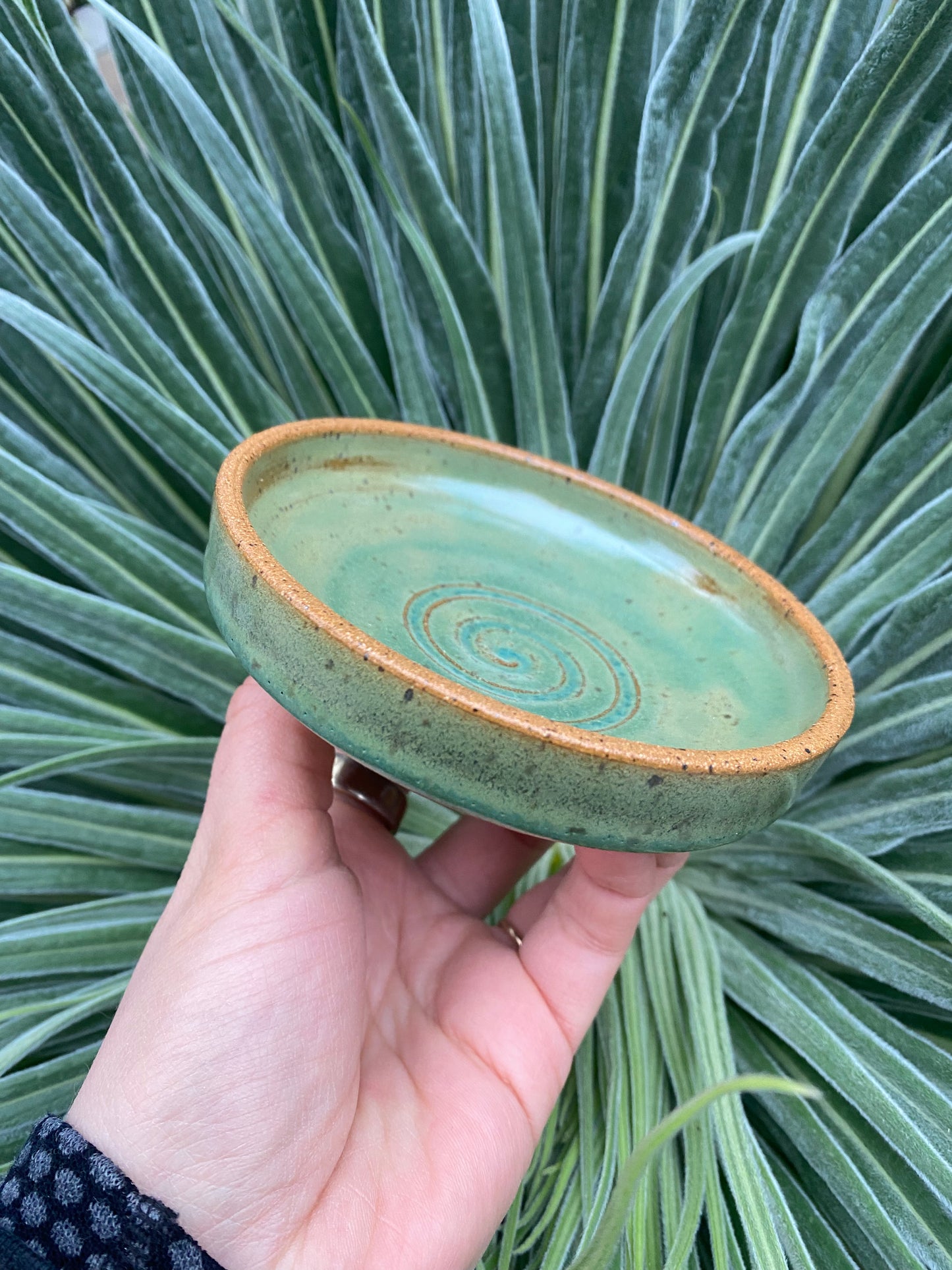 Green Trinket Dish