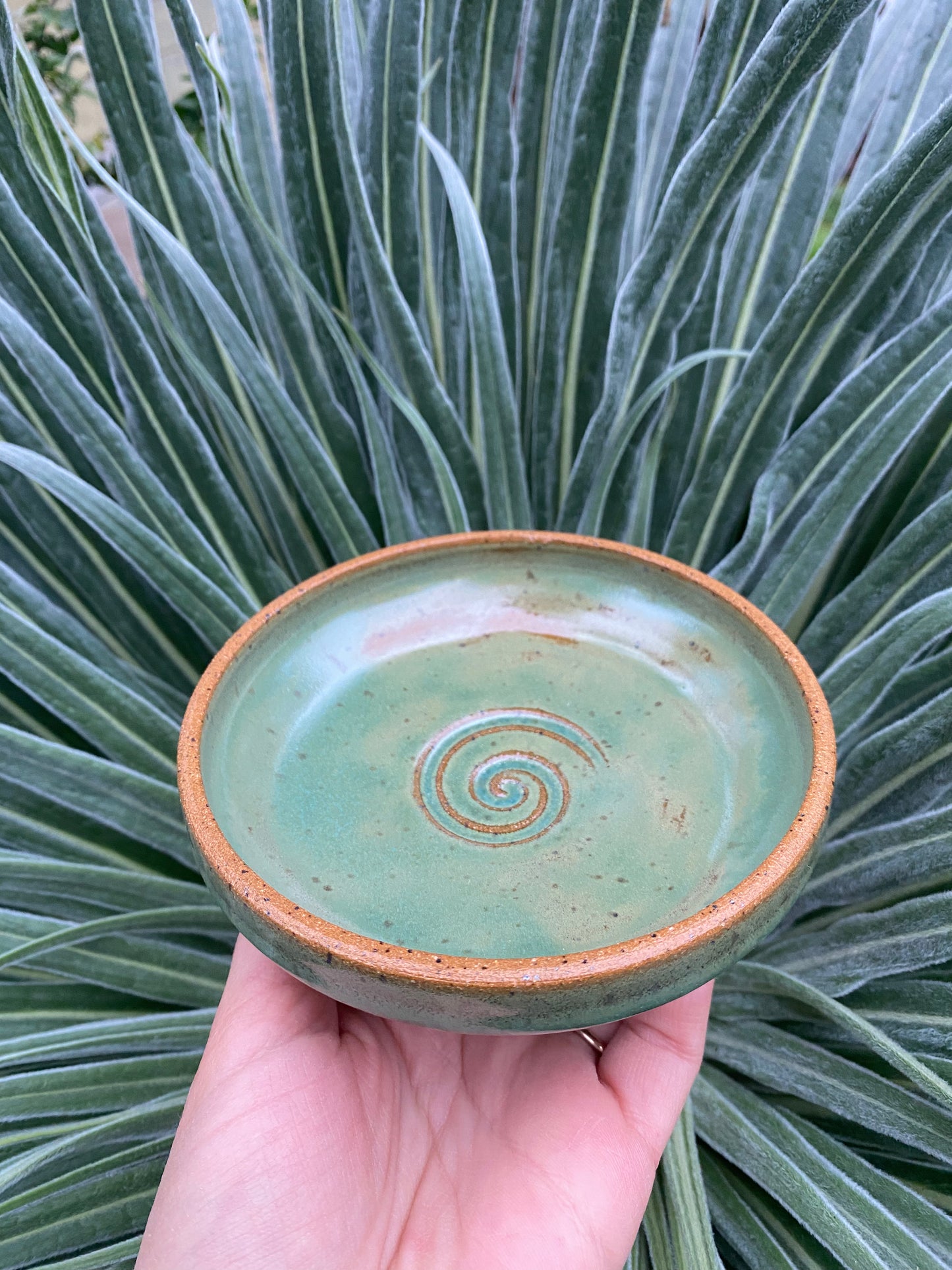 Green Trinket Dish