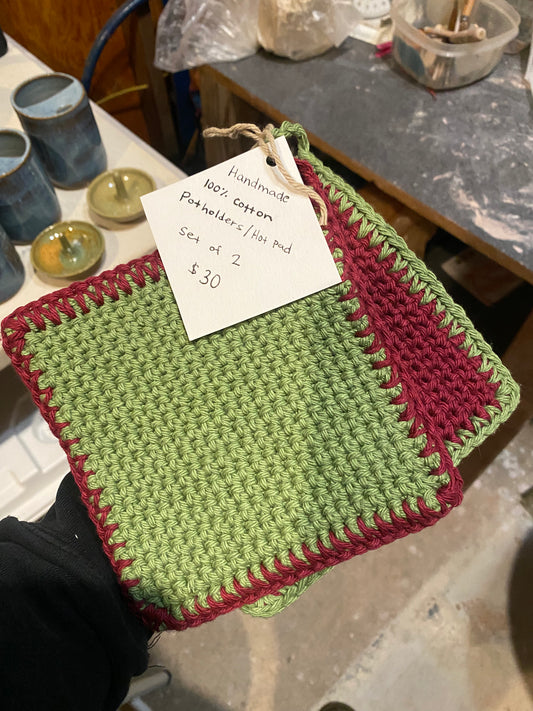 Crochet Pot Holder pair