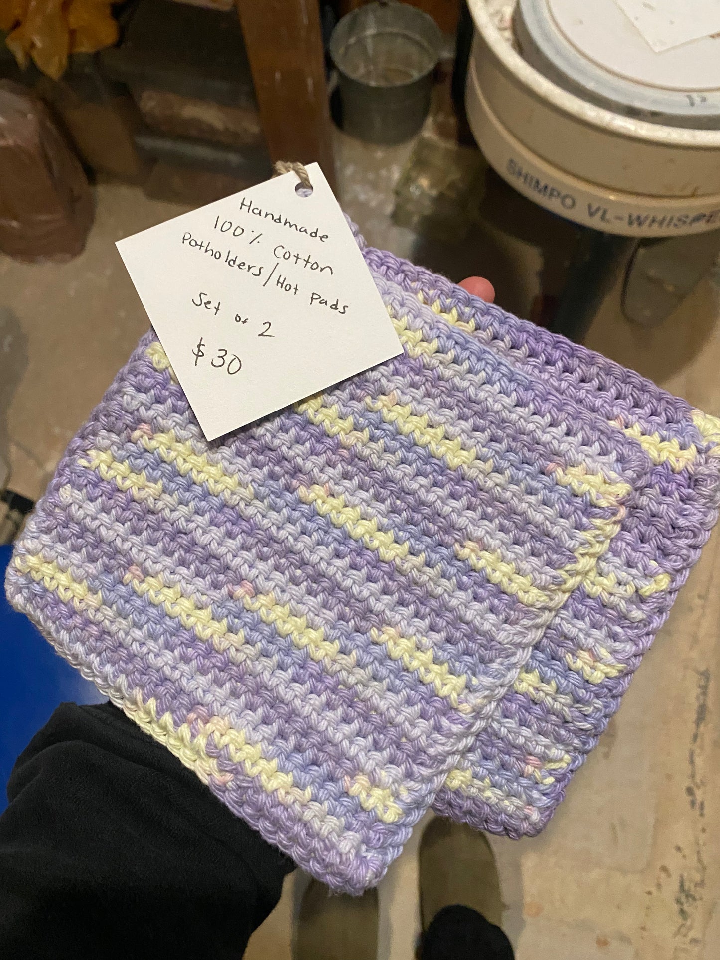 Crochet Pot Holder pair