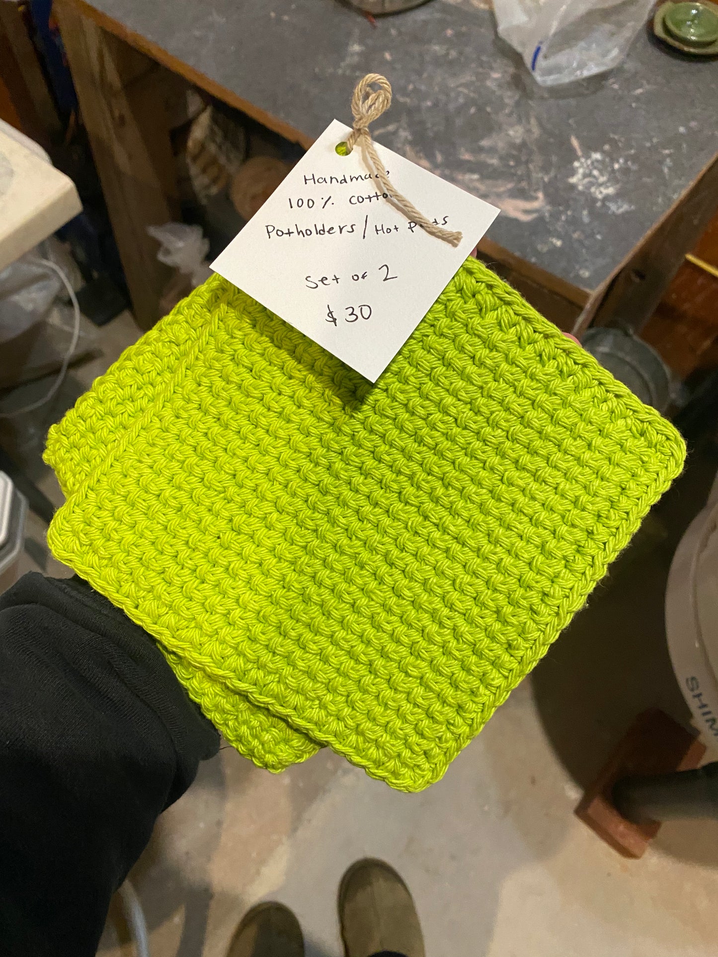 Crochet Pot Holder pair